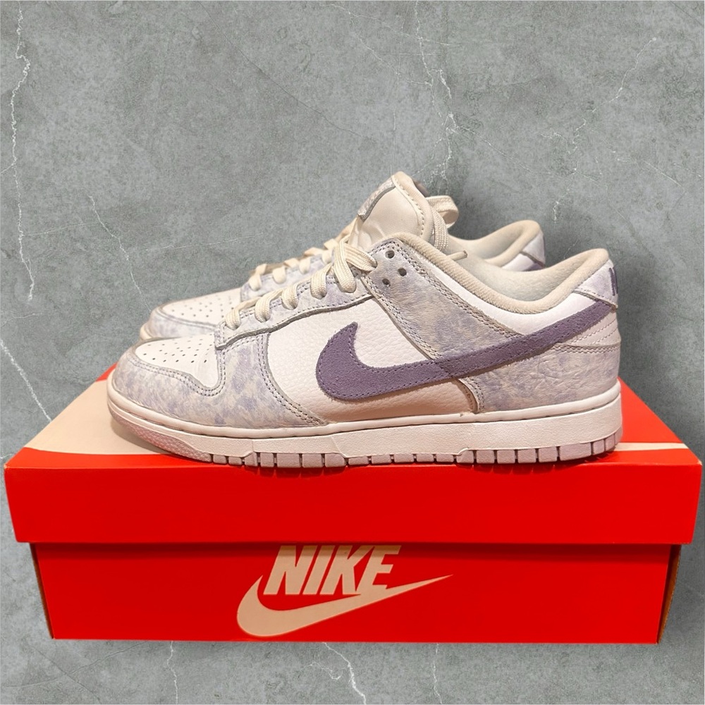 Nike W Dunk Low OG Purple Pulse Womens 8 / Mens 6.5 White Violet DM9467-500 - Picture 1 of 13